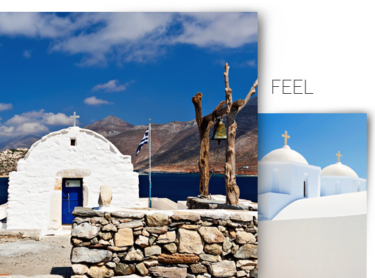 Amorgos island Cyclades Greece