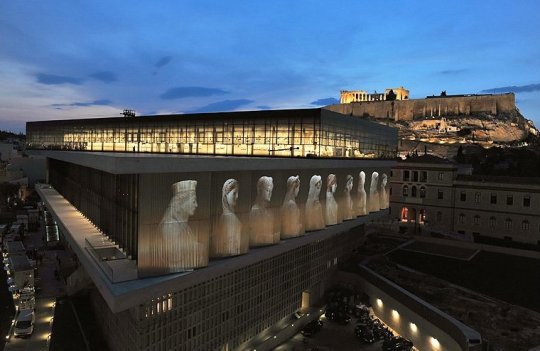 Acropolis Museum at Night