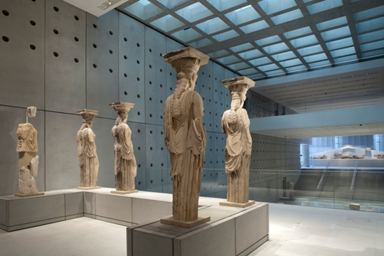 Caryatids Acropolis Museum Athens