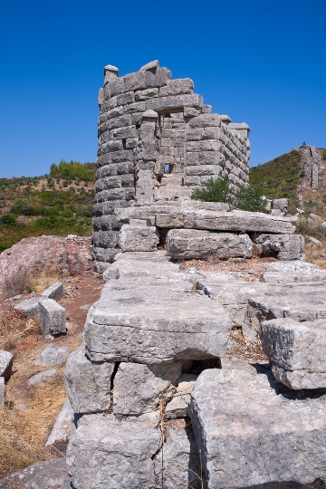 Kalamata castle of Greece