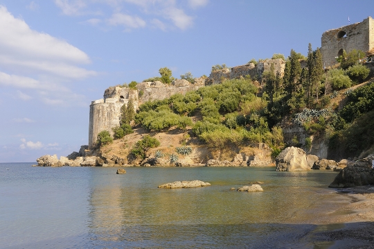 Koroni castle Greece