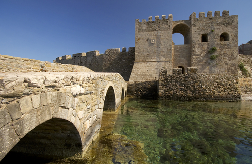 Methoni castle greece