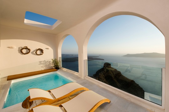 Honeymoon vacations in Santorini