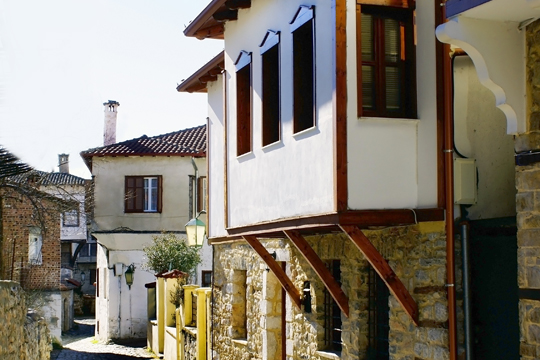 Traditional lodging in Greece