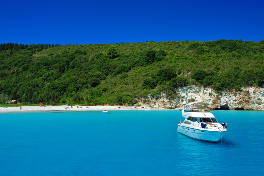 Beaches in Antipaxoi island