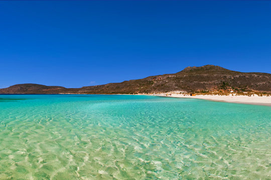 Elafonisos island in Peloponnese