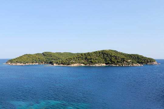 Small islands in Greece