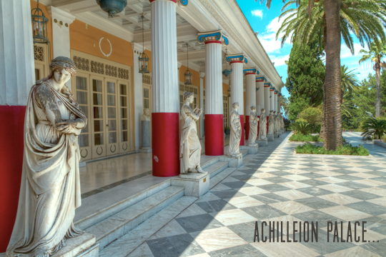 Corfu historical sights