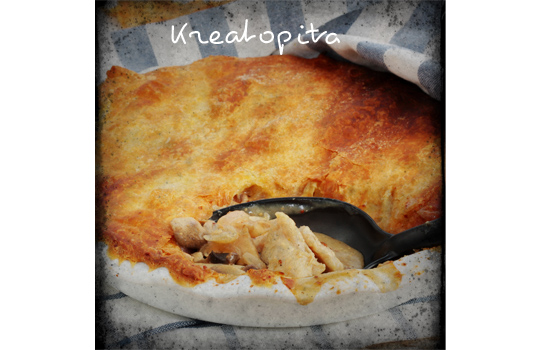 Greek Pie with meat