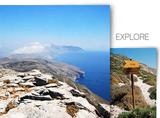 Explore Amorgos island