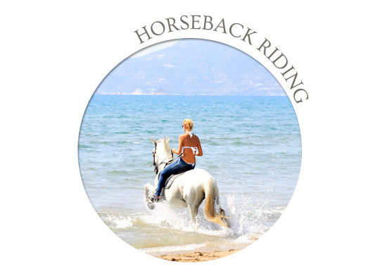 evia horseback riding