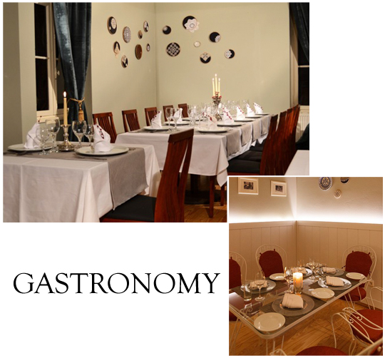 The restaurant of the Museum of Greek Gastronomy