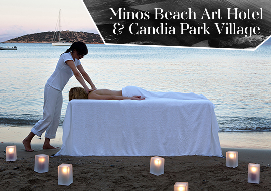 minos beach spa  crete