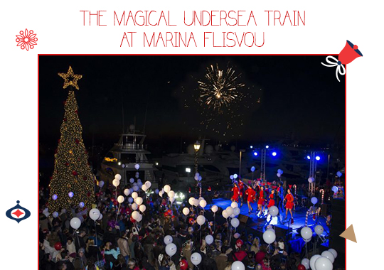 Magical Undersea Train at Marina Flisvou