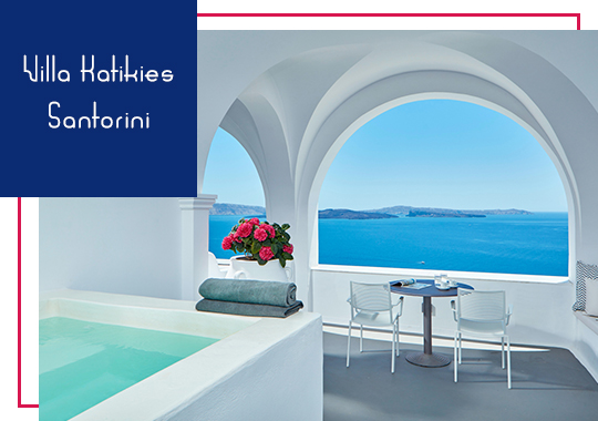 Villa Katikies in Santorini