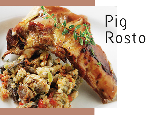 Pig rosto