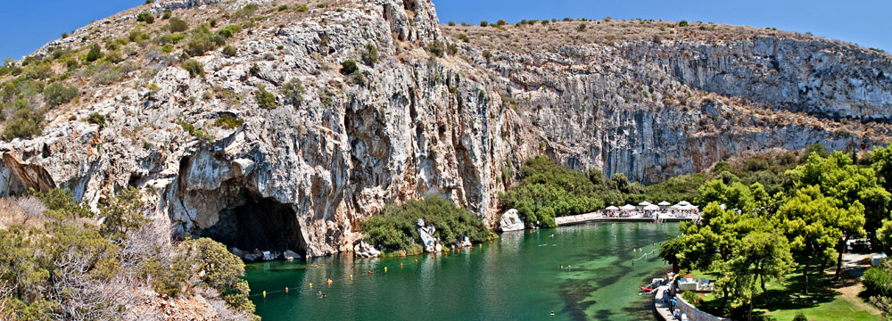 Vouliagmeni Lake beaches