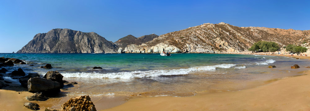 Psili Ammos beach, Patmos