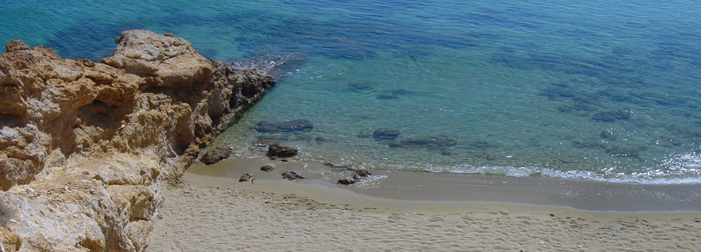 Beach in Serifos island