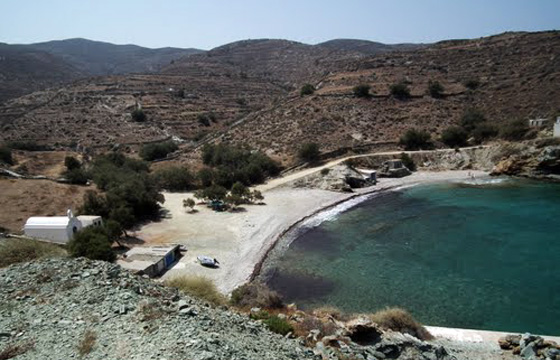 Agios Georgios beach